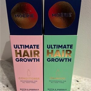 Moerie Ultimate Hair Growth Shampoo and Conditioner Set NIB